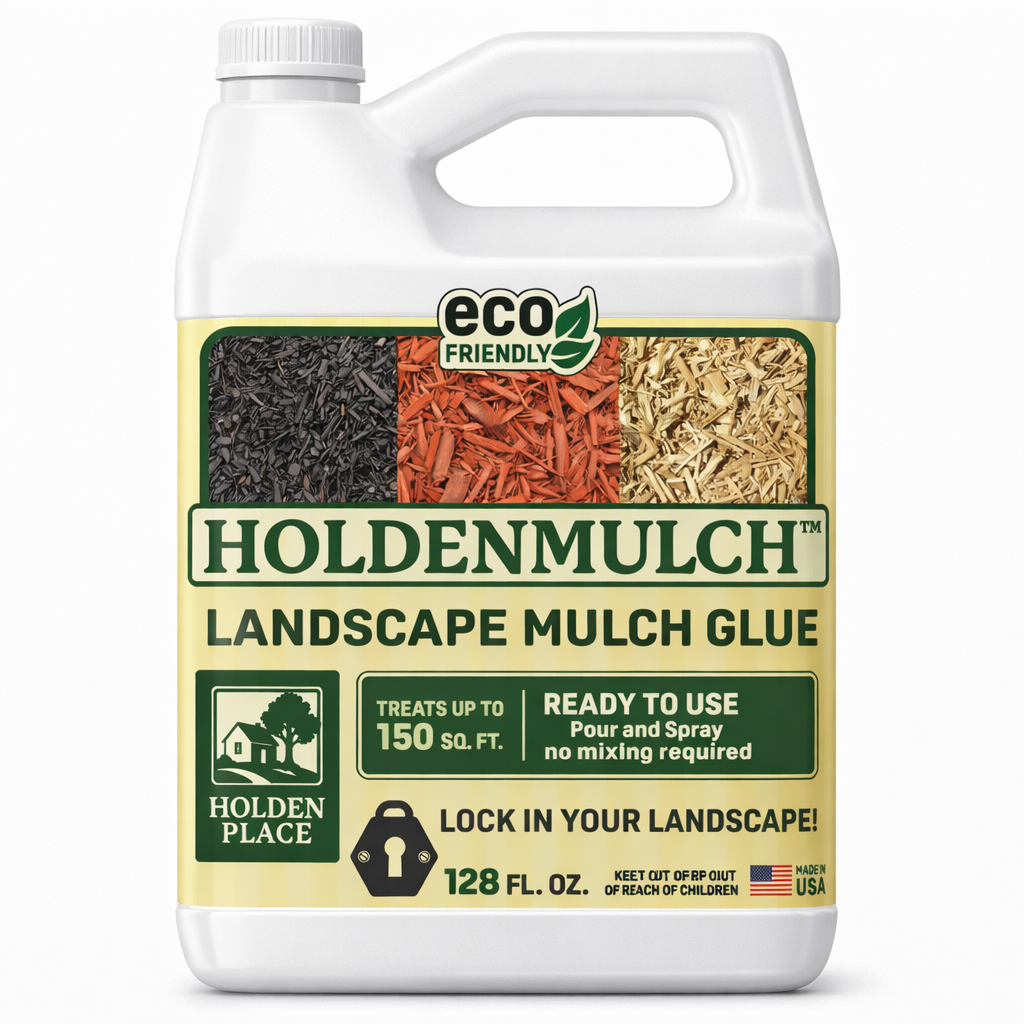 HoldenMulch: Mulch Glue for landscape beds